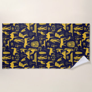 Mysteries of Egypt Beach Towel