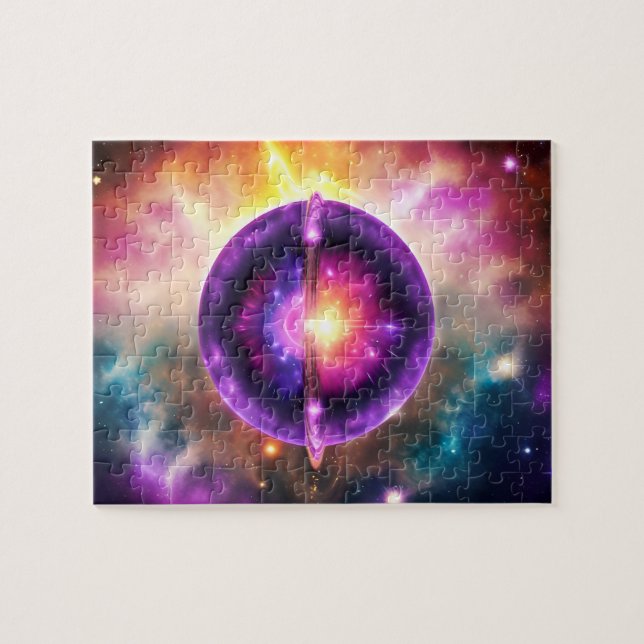 Mysteries of Galactic Infinity in Outer Space Jigsaw Puzzle (Horizontal)