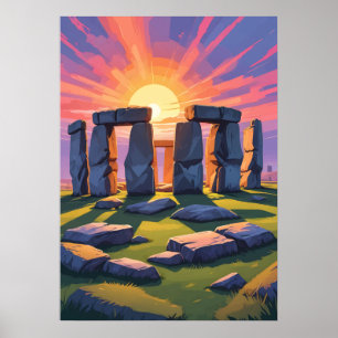 Mysteries of Stonehenge Poster