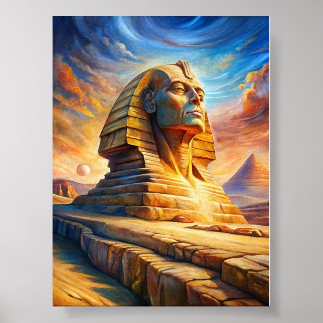 "Mysteries of the Sphinx" Poster (Front)