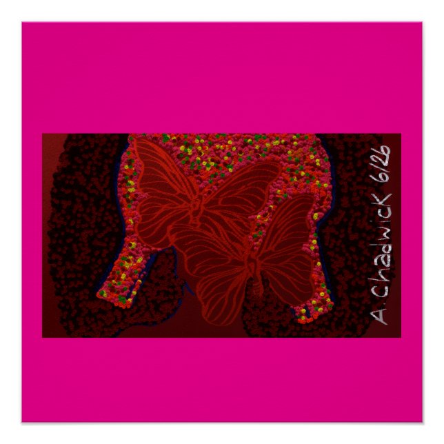Mysterious Beauty Poster (Front)