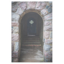 Mysterious Blue Door