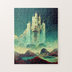 Mysterious Castle Fantasy Art Jigsaw Puzzle