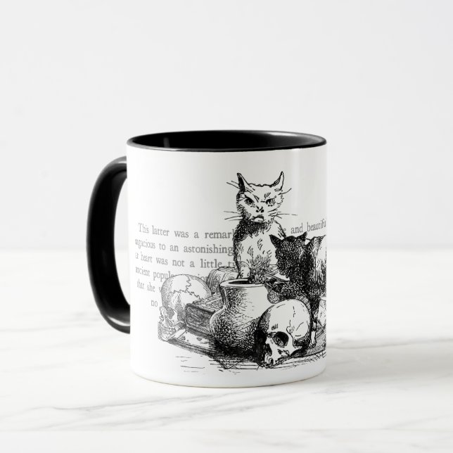 Mysterious Cats Mug (Front Left)