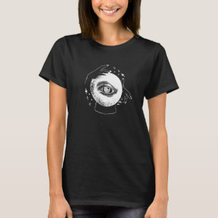 Mysterious Crystal Ball With A Searing Eye Magical T-Shirt