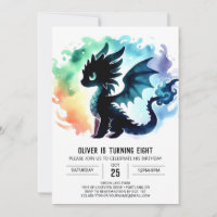 Mysterious Dragon Birthday Custom
