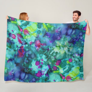 mysterious fathoms below : fleece blanket