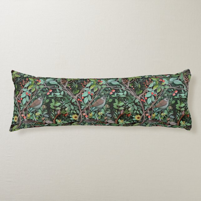 Mysterious forest body cushion (Front)