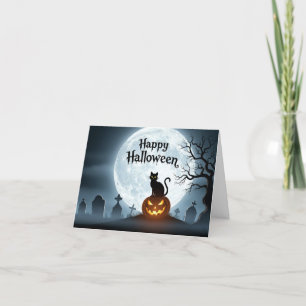 Mysterious Halloween Greeting Card