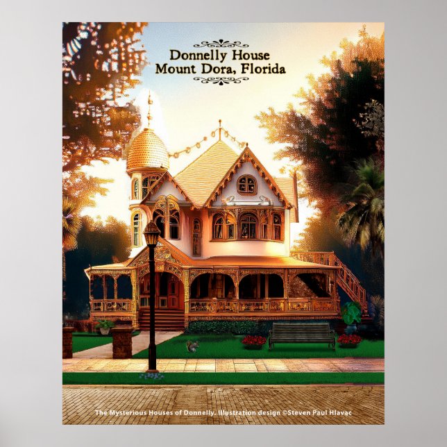 Mysterious Houses of Donnelly - No.1 Mount Dora Poster (Front)