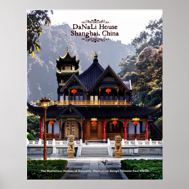 Mysterious Houses of Donnelly - No.3 China Poster (Front)