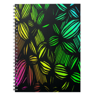 Mysterious lines notebook