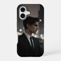 Mysterious Man in Suit at Night – Cinematic Urban 