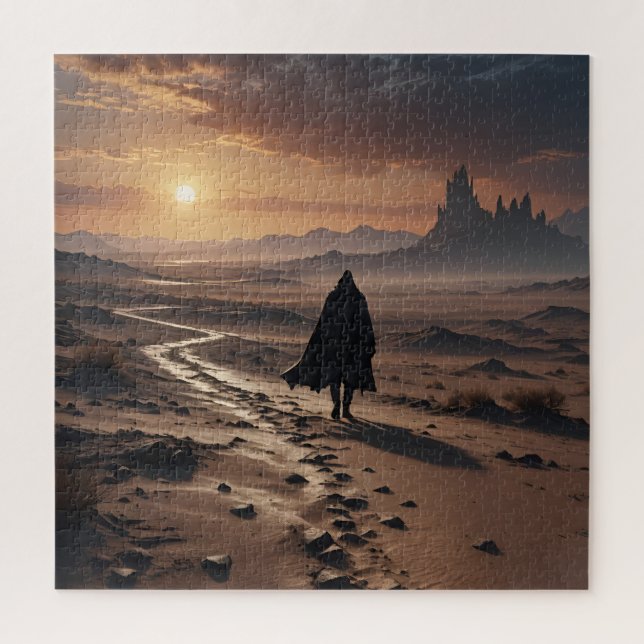 Mysterious Man Jigsaw Puzzle (Vertical)