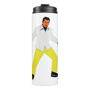 Mysterious man look thermal tumbler