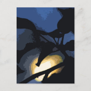 Mysterious Moon Postcard