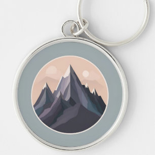 Mysterious Mountains Key Ring