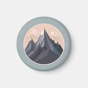 Mysterious Mountains Magnet