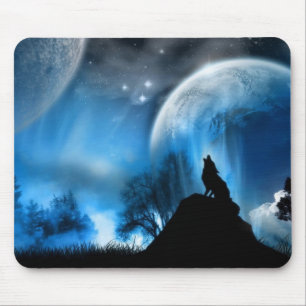 Mysterious Night Mouse Pad