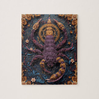 Mysterious Scorpio Scorpion - Paper Quilling Jigsaw Puzzle