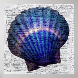 Mysterious Sea Poster Print