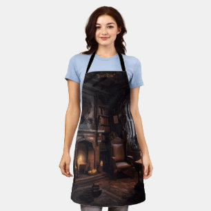 Mysterious Seaside Haunt Apron