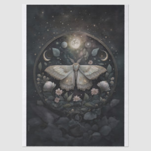 Mysterious Silvery Portal, Solar Eclipse, Silvery Tissue Paper