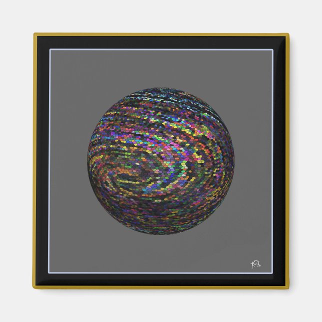 Mysterious Sphere Magnet (Front)