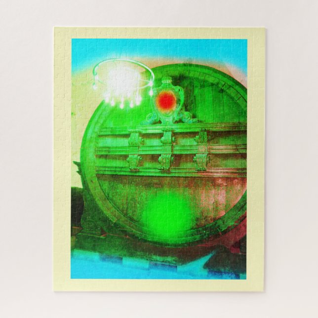 Mysterious vault entrance art jigsaw puzzle (Vertical)