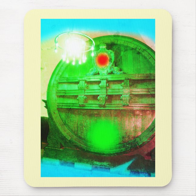 Mysterious vault entrance mouse pad (Front)