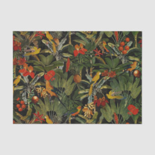 Mysterious Vintage Night Tropical Jungle Tissue Pa Paper