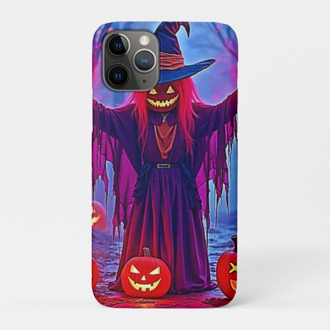 Mysterious Witch in Enchanted Woods Design Case-Mate iPhone Case (Back)