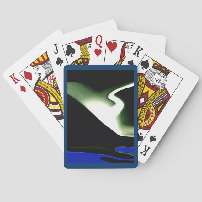 Mystery Artwork Designer Playing Cards (Back)