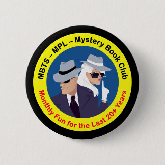 Mystery Book Club Celebration Pin - 20+ Years