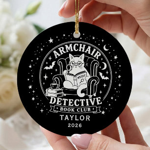 Mystery Book Club Personalised Ornament