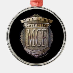 Mystery Case Files Metal Ornament