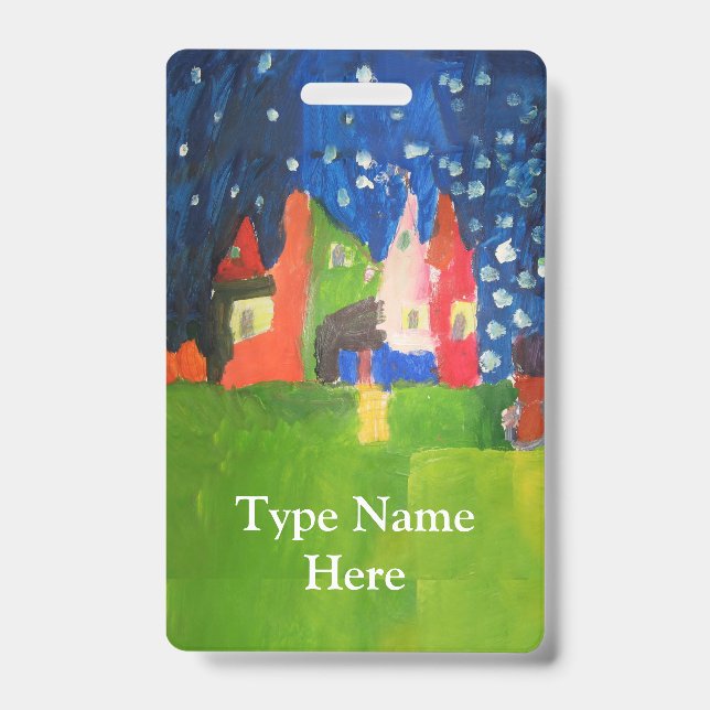 Mystery Castle ID Badge (Front)