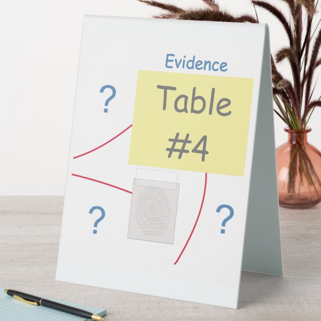 Mystery Crime Solving Evidence Board (In SItu (Table))