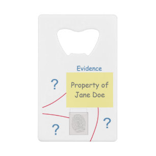 Mystery Crime Solving Evidence Board