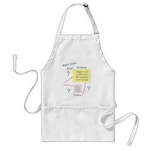Mystery Crime Solving Evidence Board Best Cook Standard Apron