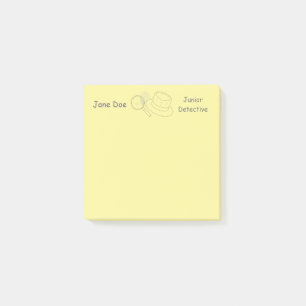 Mystery Crime Solving Evidence Board Post-it Notes