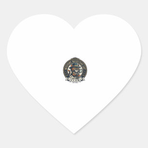 Mystery Detective Cat Cat Graphic Tee Art - Myster Heart Sticker