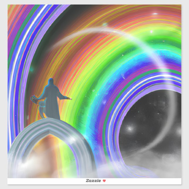 Mystery Figure at the Inter-Dimensional Stargate (Sheet)