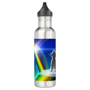 Mystery Figure at the Inter-Dimensional Stargate 710 Ml Water Bottle