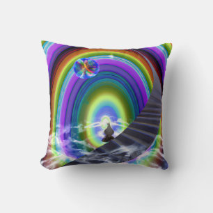 Mystery Figure at the Inter-Dimensional Stargate Cushion