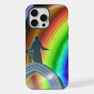 Mystery Figure at the Inter-Dimensional Stargate iPhone 15 Pro Max Case