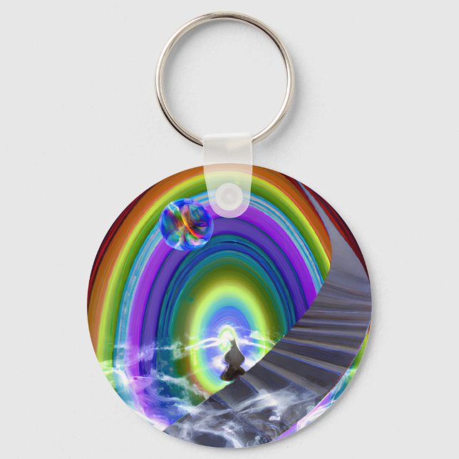 Mystery Figure at the Inter-Dimensional Stargate Key Ring (Front)
