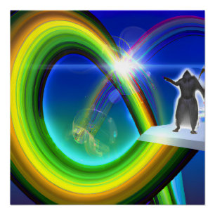 Mystery Figure at the Inter-Dimensional Stargate Poster