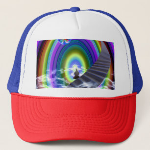 Mystery Figure at the Inter-Dimensional Stargate Trucker Hat