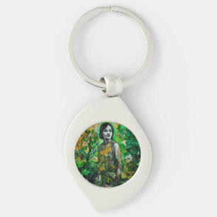 Mystery Lady  Key Ring